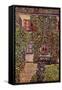The House of Guard-Gustav Klimt-Framed Stretched Canvas