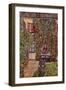 The House of Guard-Gustav Klimt-Framed Art Print