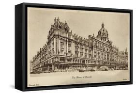 The House of Harrods, London-null-Framed Stretched Canvas