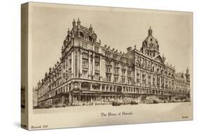 The House of Harrods, London-null-Stretched Canvas