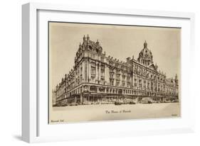 The House of Harrods, London-null-Framed Giclee Print