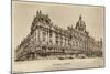 The House of Harrods, London-null-Mounted Giclee Print