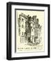 The House of Jamesone, the Scottish Van Dyck, Formerly the Bishop's Palace, But Now Removed-null-Framed Giclee Print