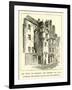 The House of Jamesone, the Scottish Van Dyck, Formerly the Bishop's Palace, But Now Removed-null-Framed Giclee Print