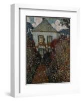 The House of Jean-Jacques Rousseau, Chambray-Henri Eugene Augustin Le Sidaner-Framed Giclee Print