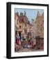 The House of John Knox, Edinburgh, 19th Century-Edwin Jewitt-Framed Giclee Print