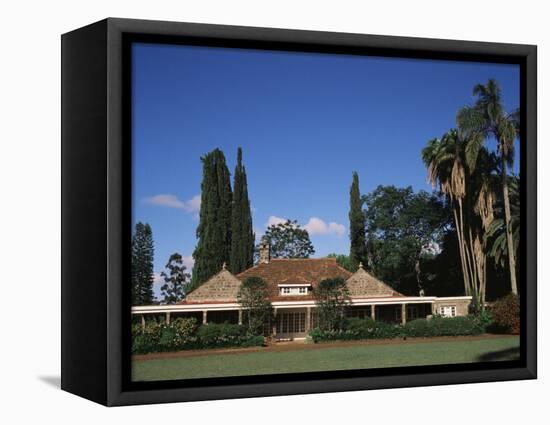 The House of Karen Blixen (Isak Dinesen), Suburbs, Nairobi, Kenya, East Africa, Africa-Storm Stanley-Framed Stretched Canvas