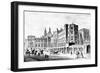 The House of Lords and House of Commons, Westminster, Early 19th Century-null-Framed Giclee Print