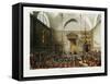The House of Lords Color Print after Pugin and Rowlandson-null-Framed Stretched Canvas