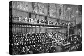 The House of Lords During the Home Rule Debate, 1893-null-Stretched Canvas