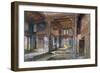 The House of Moufti Sheikh El Mahadi, Cairo, 1873-Frank Dillon-Framed Giclee Print
