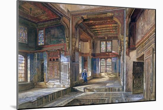 The House of Moufti Sheikh El Mahadi, Cairo, 1873-Frank Dillon-Mounted Giclee Print