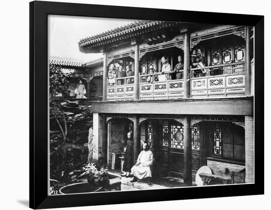 The House of Mr Yang, C.1872-John Thomson-Framed Photographic Print