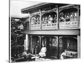 The House of Mr Yang, C.1872-John Thomson-Stretched Canvas