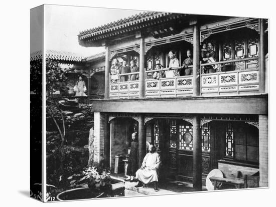 The House of Mr Yang, C.1872-John Thomson-Stretched Canvas