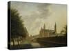 The House of Old Lock Heemstede-Johannes Janson-Stretched Canvas