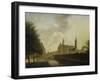 The House of Old Lock Heemstede-Johannes Janson-Framed Art Print