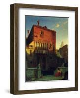 The House of Othello, the Moore in Venice, 1856-Eduard Gerhardt-Framed Giclee Print