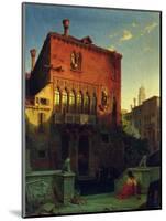 The House of Othello, the Moore in Venice, 1856-Eduard Gerhardt-Mounted Giclee Print