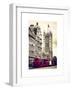 The House of Parliament and Red Bus London - UK - England - United Kingdom - Europe-Philippe Hugonnard-Framed Art Print