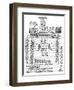 The House of Peers, with Henry VIII on the Throne, 16th Century-null-Framed Giclee Print