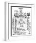 The House of Peers, with Henry VIII on the Throne, 16th Century-null-Framed Giclee Print