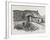 The House of Peter Tournadre in Rochefort-Montagne-null-Framed Giclee Print