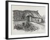 The House of Peter Tournadre in Rochefort-Montagne-null-Framed Giclee Print