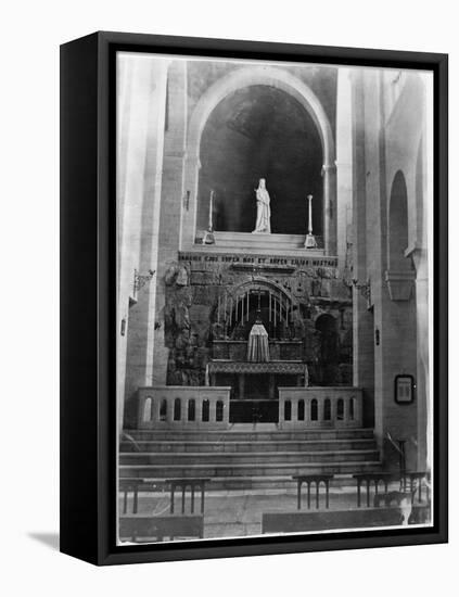 The House of Pilate. Church of Ecce Homo, Between 1860 and 1880-null-Framed Stretched Canvas