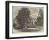 The House of Prince Milosh, at Topchidere, Belgrade-null-Framed Giclee Print