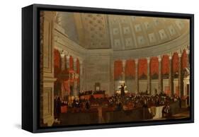 The House of Representatives, 1822-23-Samuel F. B. Morse-Framed Stretched Canvas