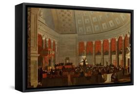 The House of Representatives, c.1822-Samuel Finley Breese Morse-Framed Stretched Canvas
