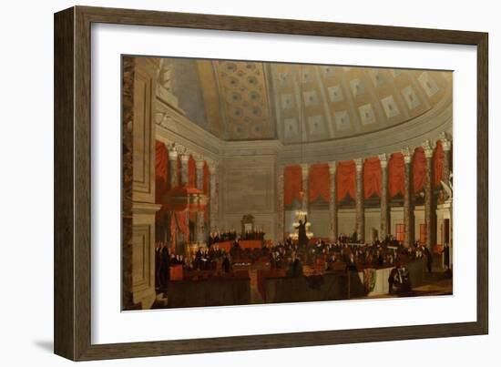 The House of Representatives, c.1822-Samuel Finley Breese Morse-Framed Giclee Print