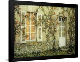 The House of Roses-Henri Eugene Augustin Le Sidaner-Framed Giclee Print