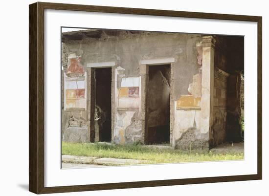 The House of Sallust, Samnite Period, Pompeii, Campania, 5th-4th Century BC-null-Framed Giclee Print