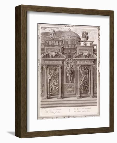 The House of Sleep, 1731 (Engraving)-Bernard Picart-Framed Giclee Print