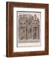 The House of Sleep, 1731 (Engraving)-Bernard Picart-Framed Giclee Print