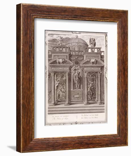 The House of Sleep, 1731 (Engraving)-Bernard Picart-Framed Giclee Print