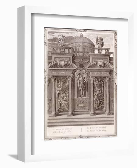 The House of Sleep, 1731 (Engraving)-Bernard Picart-Framed Giclee Print