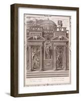 The House of Sleep, 1731 (Engraving)-Bernard Picart-Framed Giclee Print