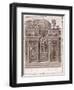 The House of Sleep, 1731 (Engraving)-Bernard Picart-Framed Premium Giclee Print