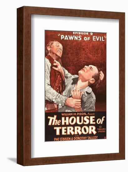 The House Of Terror - 1928-null-Framed Giclee Print