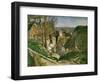 The House of the Hanged Man, 1873-Paul Cézanne-Framed Giclee Print