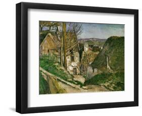 The House of the Hanged Man, 1873-Paul Cézanne-Framed Giclee Print