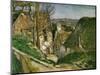 The House of the Hanged Man, 1873-Paul Cézanne-Mounted Giclee Print