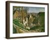 The House of the Hanged Man, 1873-Paul Cézanne-Framed Giclee Print