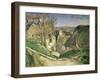 The House of the Hanged Man, Auvers-Sur-Oise, 1873-Paul Cézanne-Framed Giclee Print