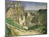 The House of the Hanged Man, Auvers-Sur-Oise, 1873-Paul Cézanne-Mounted Giclee Print