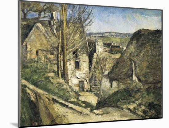 The House of the Hanged Man, Auvers-Sur-Oise-Paul Cézanne-Mounted Art Print