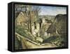 The House of the Hanged Man, Auvers-Sur-Oise-Paul Cézanne-Framed Stretched Canvas